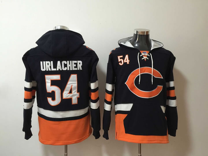 Nike Bears 54 Brian Urlacher Navy All Stitched Hooded Sweatshirt,We sell and wholesale Nike Bears 54 Brian Urlacher Navy All Stitched Hooded Sweatshirt on line form chian!
